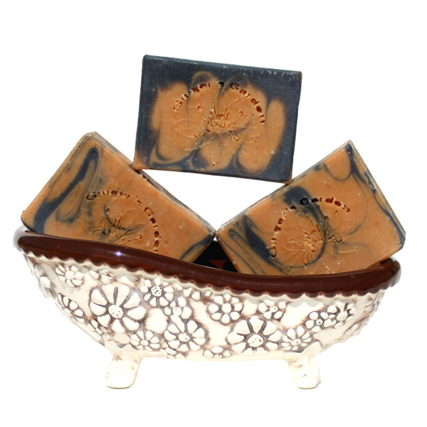 Handmade Soap Amber Vanilla Spice Champaca Incense